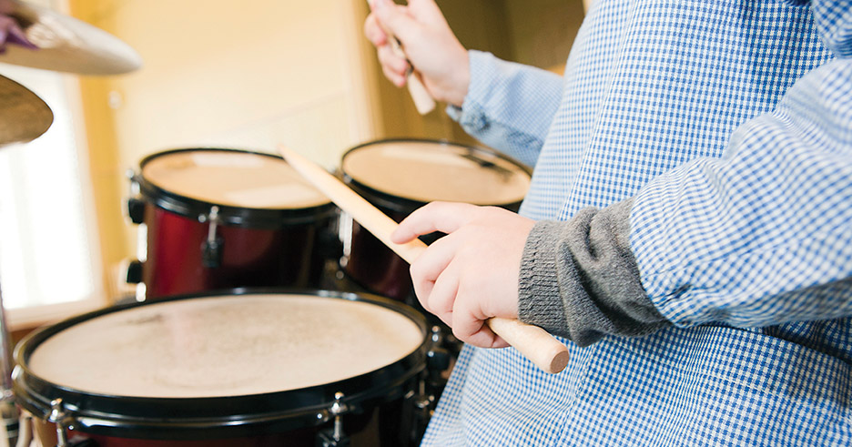 Els alumnes aprendran a utilitzar diferents instruments de percussió